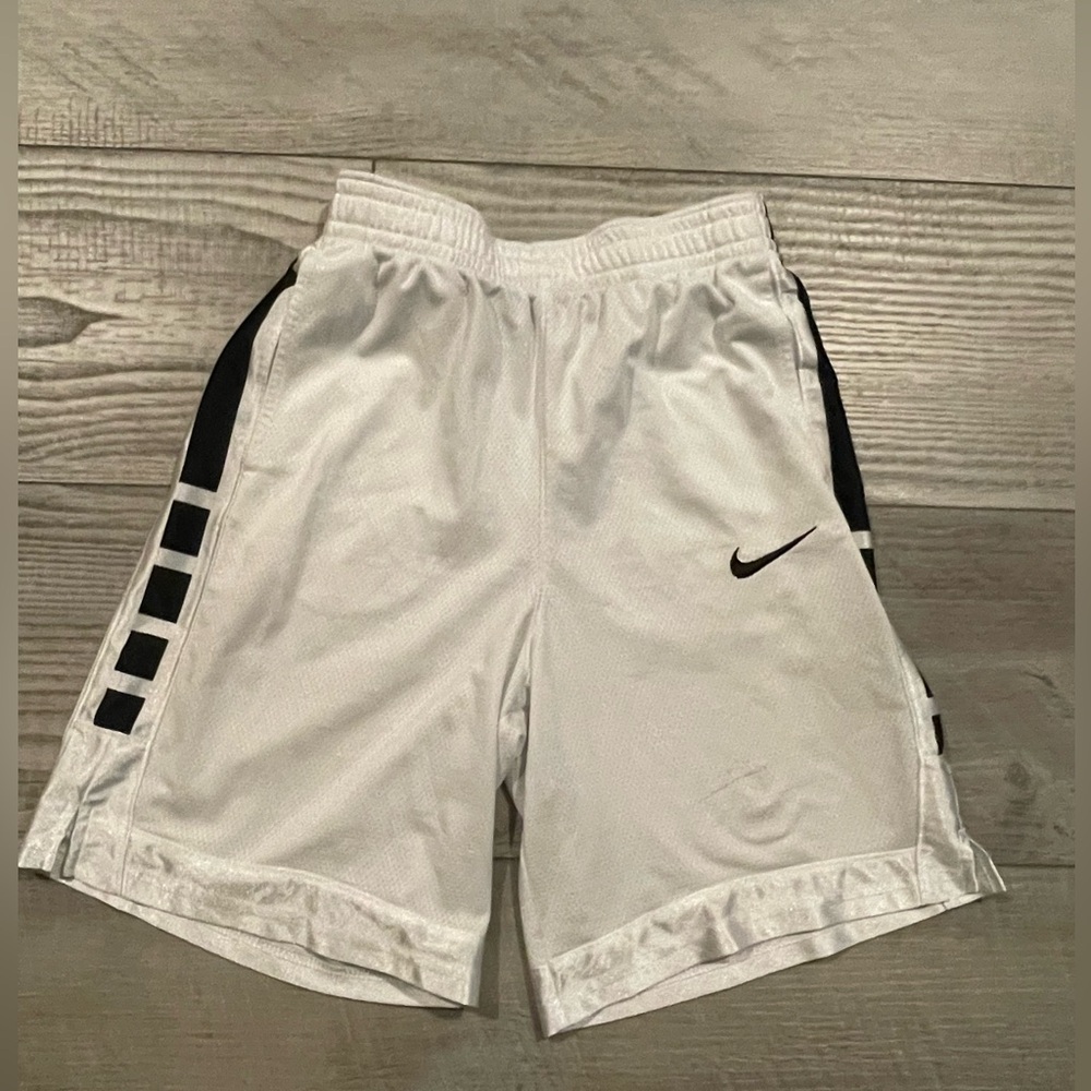 Nike Boys XL White Athletic Shorts